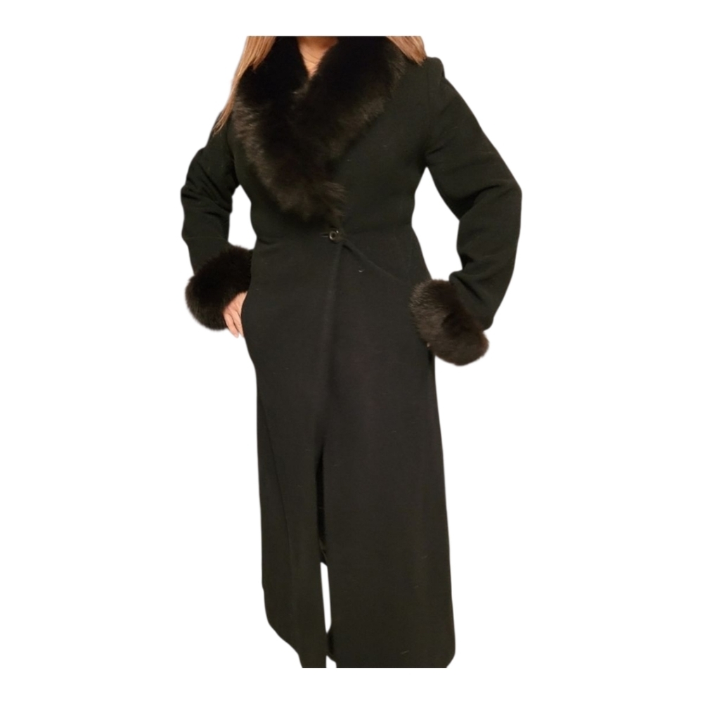 ChicFaux mink long coat